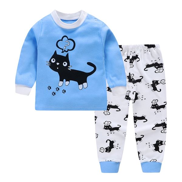 cotton children's pajamas sets keep warm baby girls boys clothes cartoon kids sleepwear long sleeve +pants 2pcs#c, White
cotton children's pajamas sets keep warm baby girls boys clothes cartoon kids sleepwear long sleeve +pants 2pcs#c, White