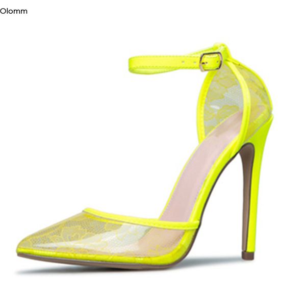 sandals olomm 2021 handmade women ankle strap thin heel pointed toe yellow night club shoes us plus size 4-13, Black
sandals olomm 2021 handmade women ankle strap thin heel pointed toe yellow night club shoes us plus size 4-13, Black
