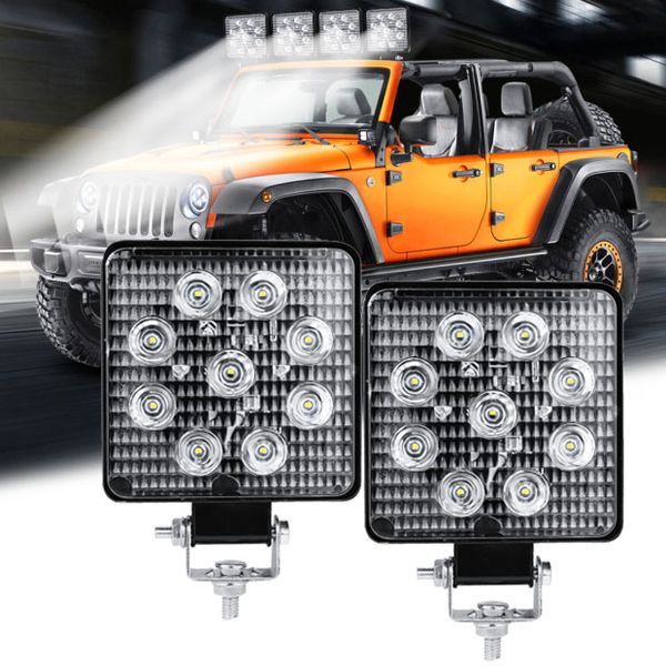 1pc/2pcs 9v-32v 27w car truck off-road tractor led work light fog flood lamp white 6000k atv suv trailer led work light
1pc/2pcs 9v-32v 27w car truck off-road tractor led work light fog flood lamp white 6000k atv suv trailer led work light