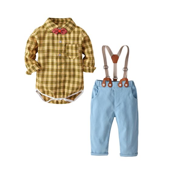 gentleman baby clothes baby boy's clothing sets infant 3pcs suits boys cotton bodysuits+suspender trousers +bow tie 19f077, White
gentleman baby clothes baby boy's clothing sets infant 3pcs suits boys cotton bodysuits+suspender trousers +bow tie 19f077, White
