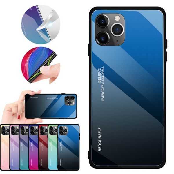 Wholesale Phone Case 2019 New Arrival Designer Iphone 11pro 11 11promax Back Cover Fashion Gradient Tempered Glass Case Iphone XR XSMAX X/XS
Wholesale Phone Case 2019 New Arrival Designer Iphone 11pro 11 11promax Back Cover Fashion Gradient Tempered Glass Case Iphone XR XSMAX X/XS