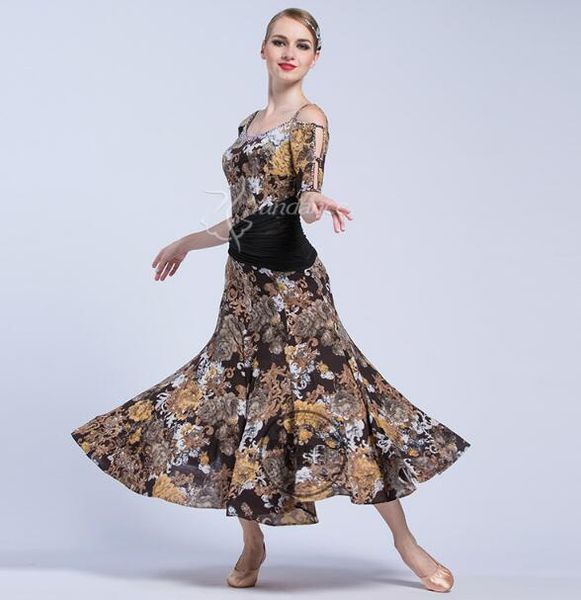 customize coffee short sleeve competition trot waltz tango practice ballroom dance dress flower print m-1747, Black;red
customize coffee short sleeve competition trot waltz tango practice ballroom dance dress flower print m-1747, Black;red