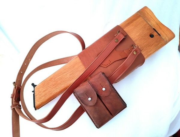 tomwang2012. ww2 german army c96 mauser broomhandle holster and ammo pouch set military collection war reenactments boxing ring
tomwang2012. ww2 german army c96 mauser broomhandle holster and ammo pouch set military collection war reenactments boxing ring