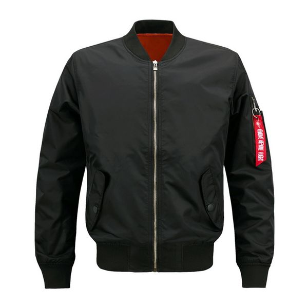 autumn mens sports jackets large size men pilot bomber jacket male stand collar baseball arm zipper solid coat streetwear 6xl, Black;brown
autumn mens sports jackets large size men pilot bomber jacket male stand collar baseball arm zipper solid coat streetwear 6xl, Black;brown