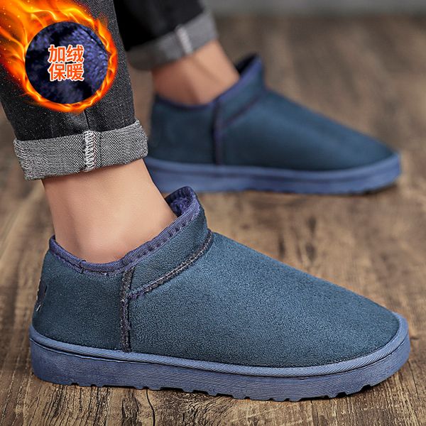 winter new fashion warm couple shoes snow boots low to help casual non-slip men and women shoes set feet solid color, Black
winter new fashion warm couple shoes snow boots low to help casual non-slip men and women shoes set feet solid color, Black