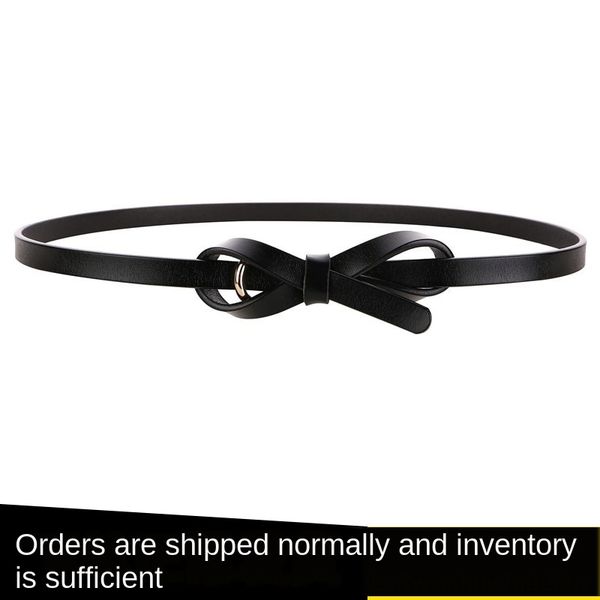 lely3 women's fine leather all-match casual decorative knot nv shi dai thin women's fine leather all-match casual decorative knot, Black;brown
lely3 women's fine leather all-match casual decorative knot nv shi dai thin women's fine leather all-match casual decorative knot, Black;brown