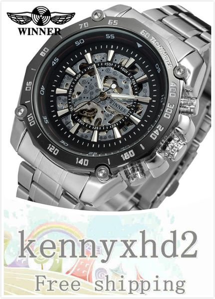 slzb47winner men's fashion leisure steel belt hollow automatic mechanical watch, Slivery;brown
slzb47winner men's fashion leisure steel belt hollow automatic mechanical watch, Slivery;brown