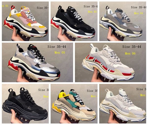 new style designer paris 17fw triple-s 2019 triple s sneakers desi luxury dad shoes men women beige black sports shoes 36-45
new style designer paris 17fw triple-s 2019 triple s sneakers desi luxury dad shoes men women beige black sports shoes 36-45