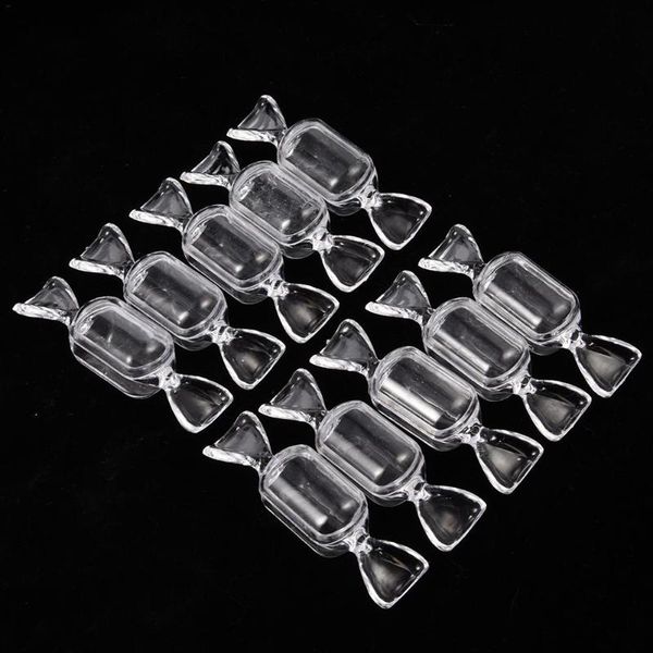 gift wrap 10pcs small toffee-shaped transparent plastic box wedding candy storage container baby shower favor
gift wrap 10pcs small toffee-shaped transparent plastic box wedding candy storage container baby shower favor
