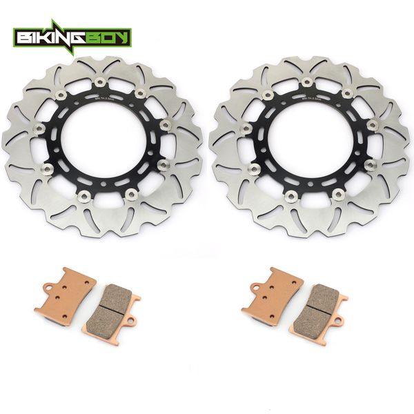 bikingboy for yamaha fz8 fz 800 2011-2019 fz8 abs 2011-2019 xt 1200 z super tenere 2010-2019 front brake discs disks rotors pads
bikingboy for yamaha fz8 fz 800 2011-2019 fz8 abs 2011-2019 xt 1200 z super tenere 2010-2019 front brake discs disks rotors pads