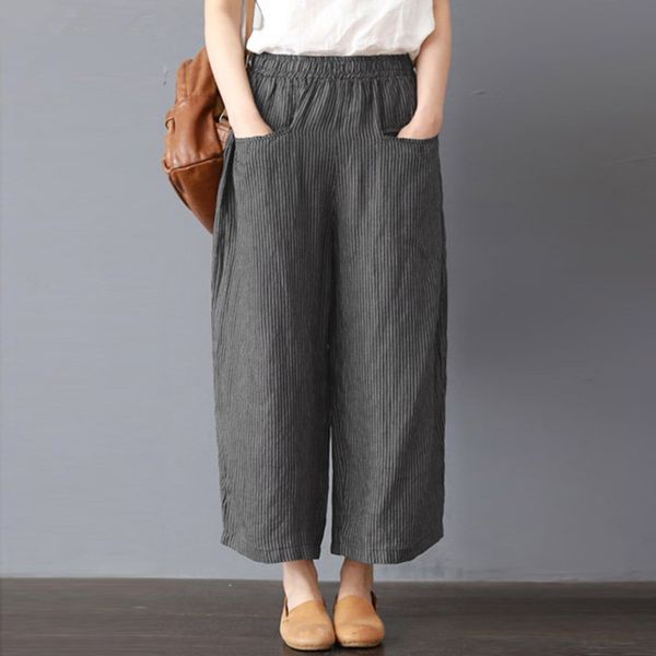 pants women summer casual pocket cotton and linen loose wide leg pants high waist trousers women high quality, Black;white
pants women summer casual pocket cotton and linen loose wide leg pants high waist trousers women high quality, Black;white