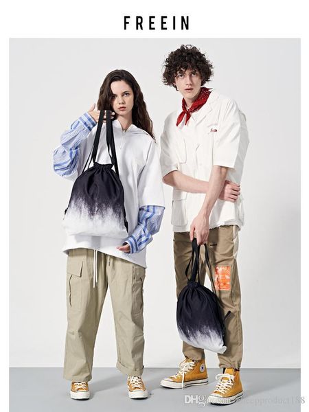 original design drawstring backpack simple portable beam bag sports travel drawstring bag men and women ins wind
original design drawstring backpack simple portable beam bag sports travel drawstring bag men and women ins wind