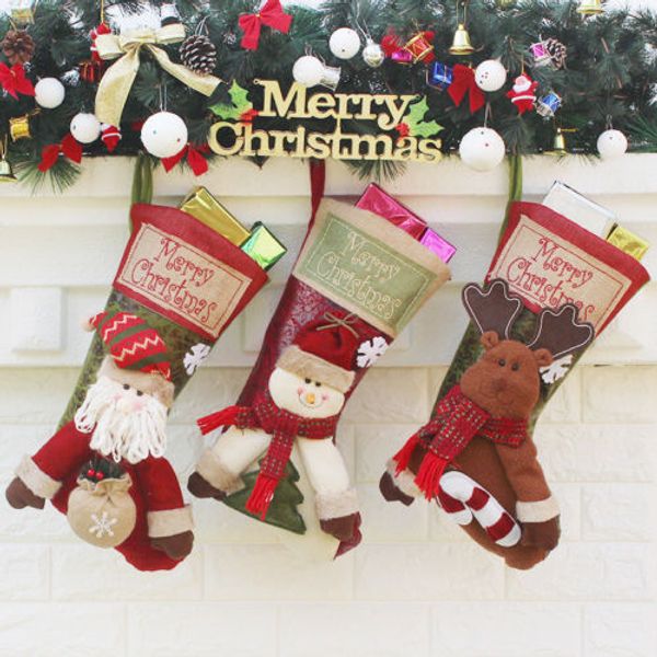 

faroot рождество санта носки рождественская елка висит украшения фестиваль партии украшения дома новый