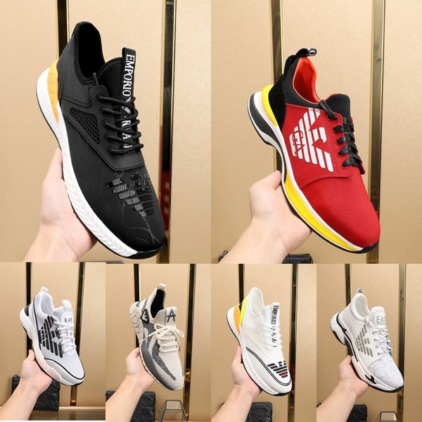 designer armanà casual shoes new arrival men sneakers mens trainers with box sale online, Black
designer armanà casual shoes new arrival men sneakers mens trainers with box sale online, Black