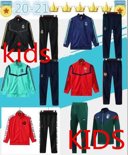 2020 kids real madrid soccer jacket full zipper tracksuit 20 21 italy messi arsen nicolas psg football jacket sportswear set, Black
2020 kids real madrid soccer jacket full zipper tracksuit 20 21 italy messi arsen nicolas psg football jacket sportswear set, Black