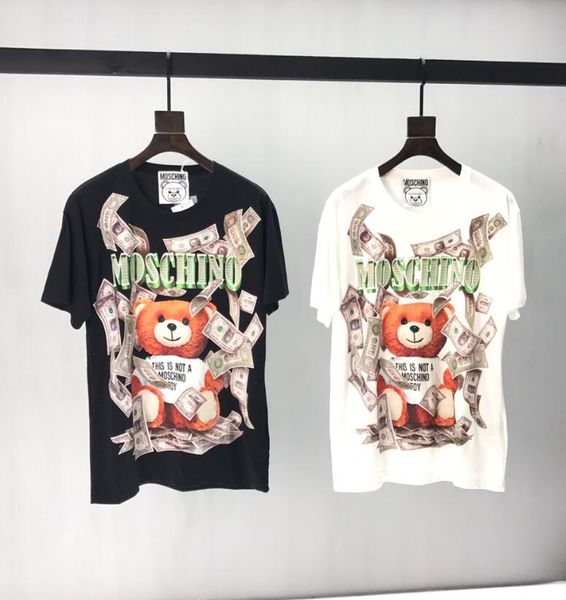 2019 luxury europe france vetements cartoon tshirt fashion mens designer t shirts women clothes casual cotton tee top, White;black
2019 luxury europe france vetements cartoon tshirt fashion mens designer t shirts women clothes casual cotton tee top, White;black