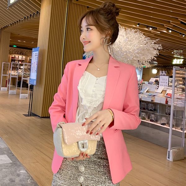 spring and summer new korean version of slim-fit womens clothing business casual suit waist solid color blazer jacket, White;black
spring and summer new korean version of slim-fit womens clothing business casual suit waist solid color blazer jacket, White;black