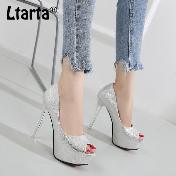 dress shoes ltarta 2021 summer nightclub fine heel platform women's shallow mouth super high fish sandals zsh, Black
dress shoes ltarta 2021 summer nightclub fine heel platform women's shallow mouth super high fish sandals zsh, Black