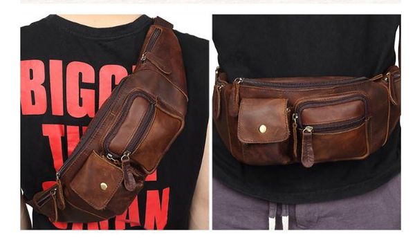 genuine leather waistbag,quality vintage chest pack,men multifunctional cowhide bag.sales,biker waist packs
genuine leather waistbag,quality vintage chest pack,men multifunctional cowhide bag.sales,biker waist packs