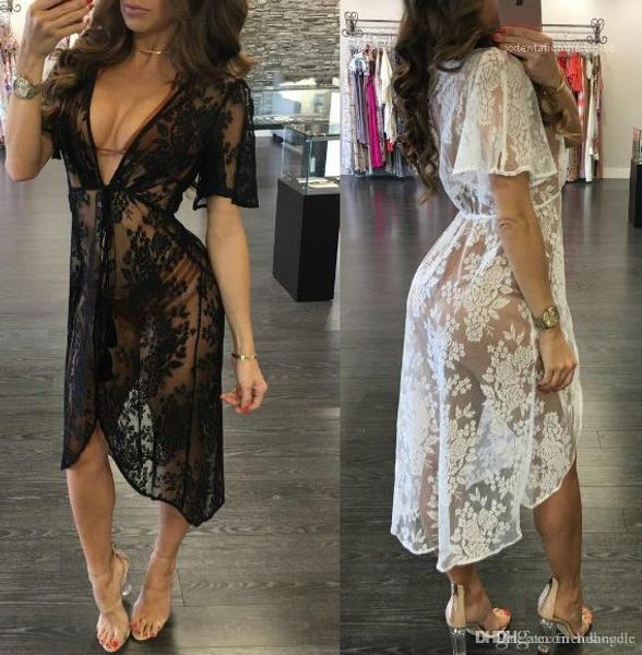floral dresses deep v-neck sheer dresses fashion natural color dresses womens clothing womens designer lace, Black;gray
floral dresses deep v-neck sheer dresses fashion natural color dresses womens clothing womens designer lace, Black;gray