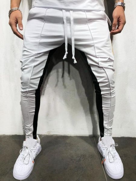 цвет блок свободный jogger брюки, Black
цвет блок свободный jogger брюки, Black