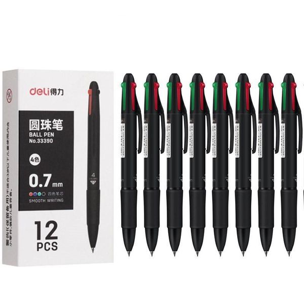 12pack 4-in-1 retractable ballpoint pens 4-color ballpoint pen multicolor pens for office school supplies students children gift, Blue;orange
12pack 4-in-1 retractable ballpoint pens 4-color ballpoint pen multicolor pens for office school supplies students children gift, Blue;orange