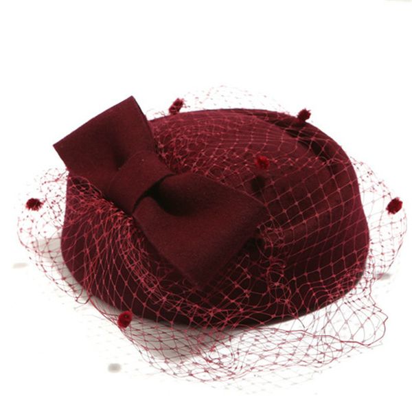 berets caps for women bride elegant wool gauze bow airline stewardess white women's fedora caps formal lady hat royal style, Blue;gray
berets caps for women bride elegant wool gauze bow airline stewardess white women's fedora caps formal lady hat royal style, Blue;gray