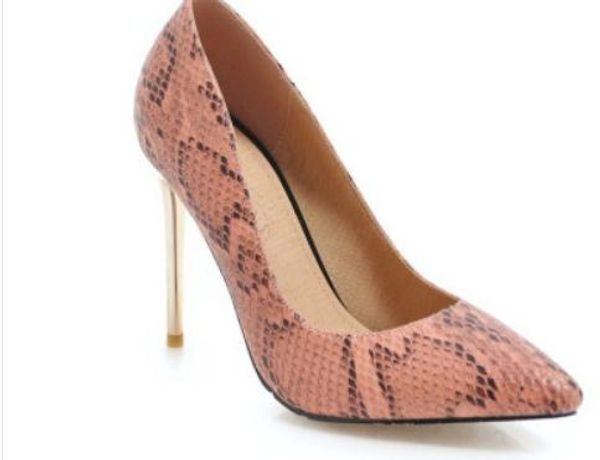 2019 women's shoes in spring and autumn with new style high heel fine heel pointed end @3092, Black
2019 women's shoes in spring and autumn with new style high heel fine heel pointed end @3092, Black