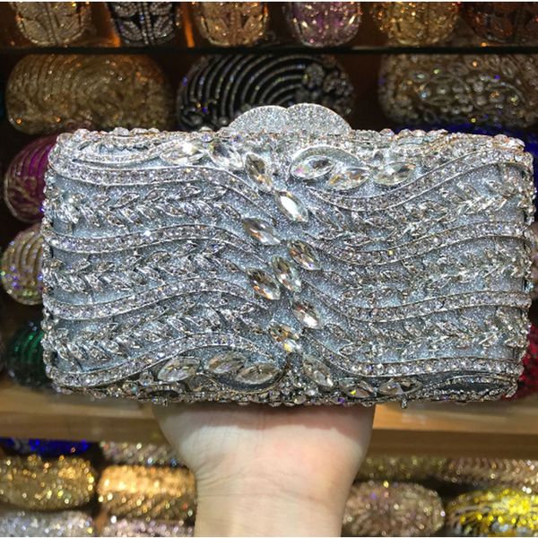 xiyuan bradn crystal diamond evening bags women evening cocktail wedding handbags clutch hard metal clutches shoulder bag purse
xiyuan bradn crystal diamond evening bags women evening cocktail wedding handbags clutch hard metal clutches shoulder bag purse
