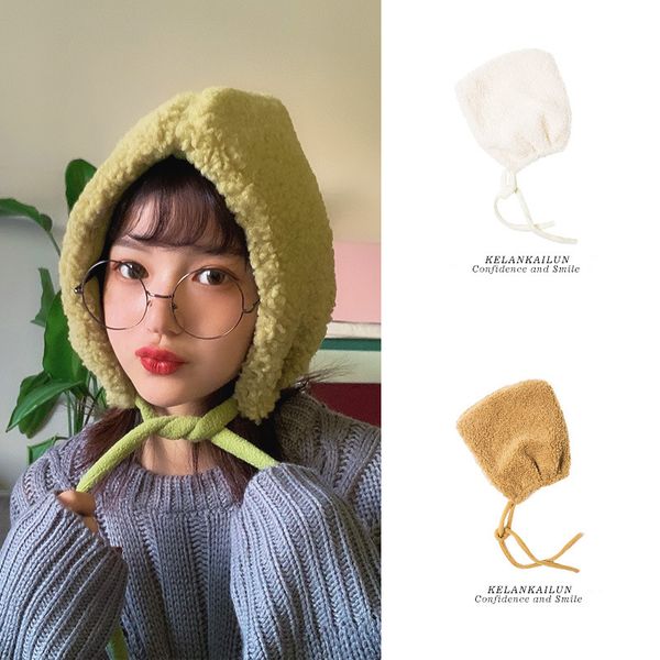 ear cap womens japanese-style autumn and winter days plus velvet warm soft sister cute-style lei feng cap ins wind-resistant set of head cap, Blue;gray
ear cap womens japanese-style autumn and winter days plus velvet warm soft sister cute-style lei feng cap ins wind-resistant set of head cap, Blue;gray