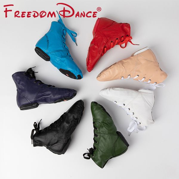 2020 new genuine leather sport sneakers dance ankle boots for women 7colors soft jazz dance shoes ballet gym fitness shoes white
2020 new genuine leather sport sneakers dance ankle boots for women 7colors soft jazz dance shoes ballet gym fitness shoes white