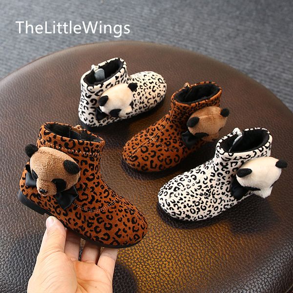 new children' shoes leopard cute cartoon girls'skid-proof and warm snow floor boots 1-3 years old in winter 2019, Black;grey
new children' shoes leopard cute cartoon girls'skid-proof and warm snow floor boots 1-3 years old in winter 2019, Black;grey