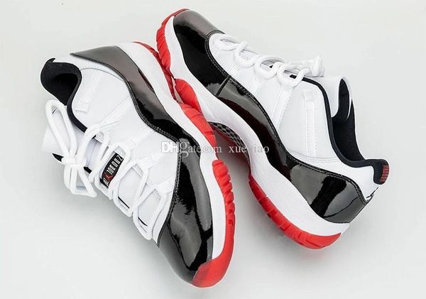 2020 new 11s concord bred mens basketball shoes 11 low white black red men women sports sneakers man shoe size 36-47
2020 new 11s concord bred mens basketball shoes 11 low white black red men women sports sneakers man shoe size 36-47