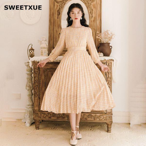 sweetxue women plaid temperament dress new long sleeve loose fit fashion tide spring autumn 2019 casual lovely korean style, Black;gray
sweetxue women plaid temperament dress new long sleeve loose fit fashion tide spring autumn 2019 casual lovely korean style, Black;gray