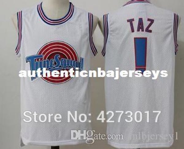space jam tune squad movie 2 daffy duck taz #1 bugs bunny 1/3 tweety bird 10 lola bunny 22 bill murray basketball jersey ncaa, Black;blue
space jam tune squad movie 2 daffy duck taz #1 bugs bunny 1/3 tweety bird 10 lola bunny 22 bill murray basketball jersey ncaa, Black;blue