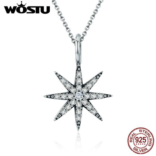 wostu authentic 100% 925 sterling silver sparkling star, clear cz pendant necklace for women luxury jewelry birthday gift cqn204
wostu authentic 100% 925 sterling silver sparkling star, clear cz pendant necklace for women luxury jewelry birthday gift cqn204