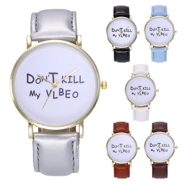 6 colors zhoulianfa pu leather strap quartz watch lettering print pattern watch, Slivery;brown
6 colors zhoulianfa pu leather strap quartz watch lettering print pattern watch, Slivery;brown
