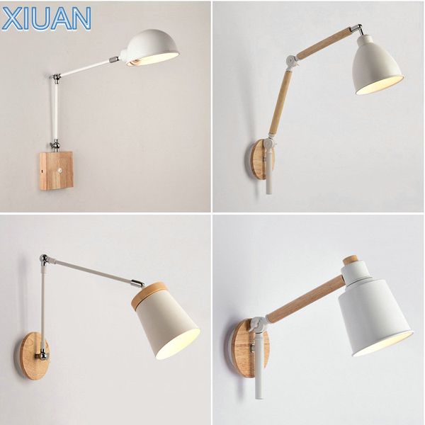 xiuan nordic wall light with long arm metal sconces e27 led white bedside wall mounted lights for bedside reading passage decor
xiuan nordic wall light with long arm metal sconces e27 led white bedside wall mounted lights for bedside reading passage decor