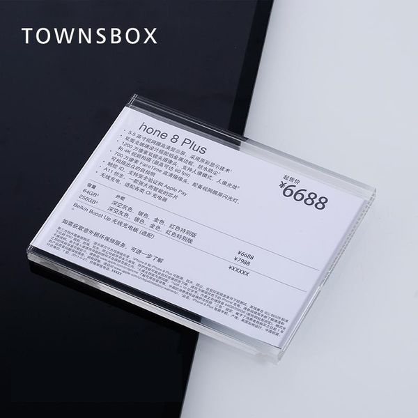 15x12cm acrylic price tag display holder mobile phone info paper cover desklabel holder name card picture p frame stand
15x12cm acrylic price tag display holder mobile phone info paper cover desklabel holder name card picture p frame stand