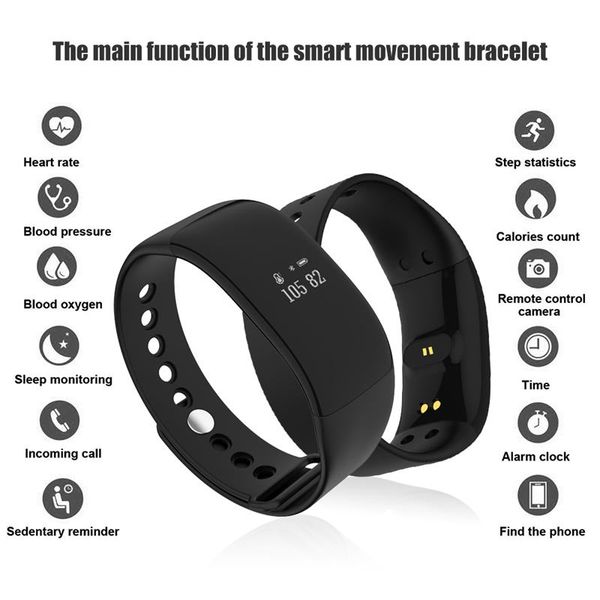 FANTEMO Smart Bracelet Waterproof Heart Rate Monitor Men Women Alarm Clock Sports Watch Smart Watch For Android IOS Phone
FANTEMO Smart Bracelet Waterproof Heart Rate Monitor Men Women Alarm Clock Sports Watch Smart Watch For Android IOS Phone