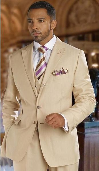 popular beige groom tuxedos peak lapel groomsman wedding tuxedos fashion men prom party jacket blazer 3 piece suit(jacket+pants+tie+vest) 85, Black;gray
popular beige groom tuxedos peak lapel groomsman wedding tuxedos fashion men prom party jacket blazer 3 piece suit(jacket+pants+tie+vest) 85, Black;gray