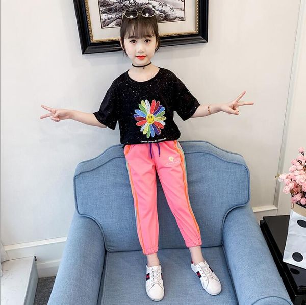 girls' leisure sports suit 2020 new arrival summer fashion comfortable children's suit age 4-14y kids clothing, White
girls' leisure sports suit 2020 new arrival summer fashion comfortable children's suit age 4-14y kids clothing, White