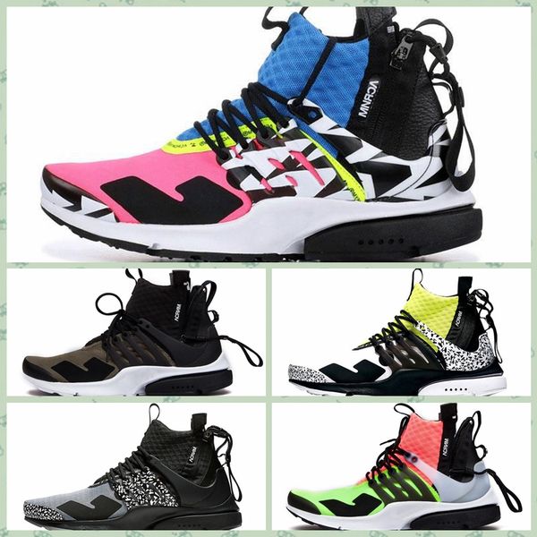 npsthf 2019 original acronym x air prestos mids v2 ultra br tp qs black white running shoes sports women men prestoss off 
npsthf 2019 original acronym x air prestos mids v2 ultra br tp qs black white running shoes sports women men prestoss off
