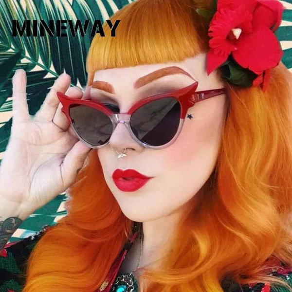 mineway 2019 new fashion cute ladies cat eye sunglasses women vintage brand small sun glasses female uv400, White;black
mineway 2019 new fashion cute ladies cat eye sunglasses women vintage brand small sun glasses female uv400, White;black