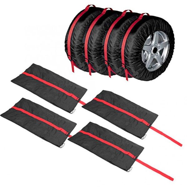 4pcs universal spare tire cover storage bag wheel protector for car suv truck car accessories
4pcs universal spare tire cover storage bag wheel protector for car suv truck car accessories