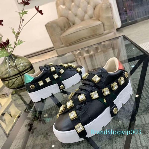 new women designer's ace shoes, white belts, women's leisure sports shoes, green and red stripes embroidered pearl snake and tiger, Black
new women designer's ace shoes, white belts, women's leisure sports shoes, green and red stripes embroidered pearl snake and tiger, Black
