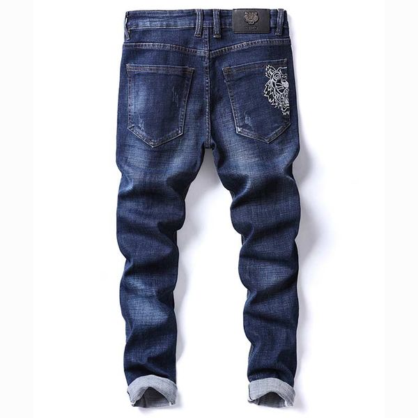2020 designer jeans men's torn Designer jeans jogger fashion men's blue jeans printed do washed trousers
2020 designer jeans men's torn Designer jeans jogger fashion men's blue jeans printed do washed trousers
