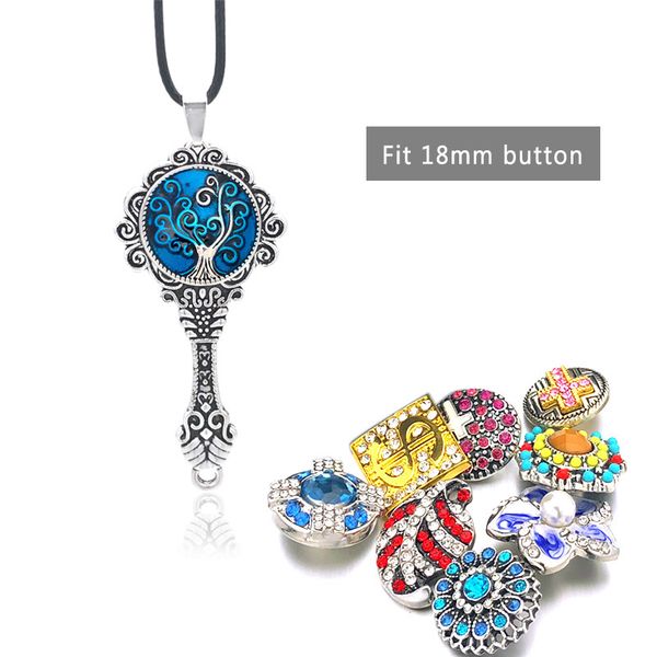 fashion interchangeable mirror ginger necklace 304 fit 18mm snap button pendant necklace charm jewelry for women gift, Silver
fashion interchangeable mirror ginger necklace 304 fit 18mm snap button pendant necklace charm jewelry for women gift, Silver
