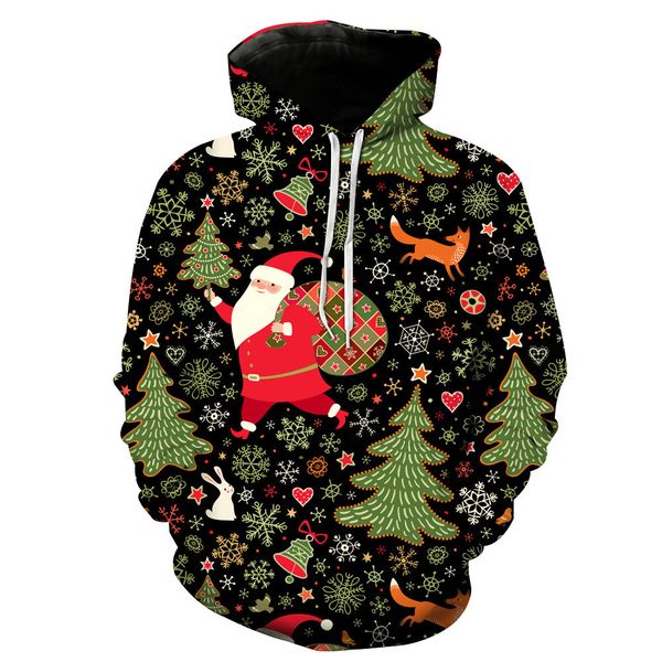 trade christmas digital printed hat-pocket pullover sanitary clothes men's tide-hat sanitary clothes blouse hoodies, Black
trade christmas digital printed hat-pocket pullover sanitary clothes men's tide-hat sanitary clothes blouse hoodies, Black