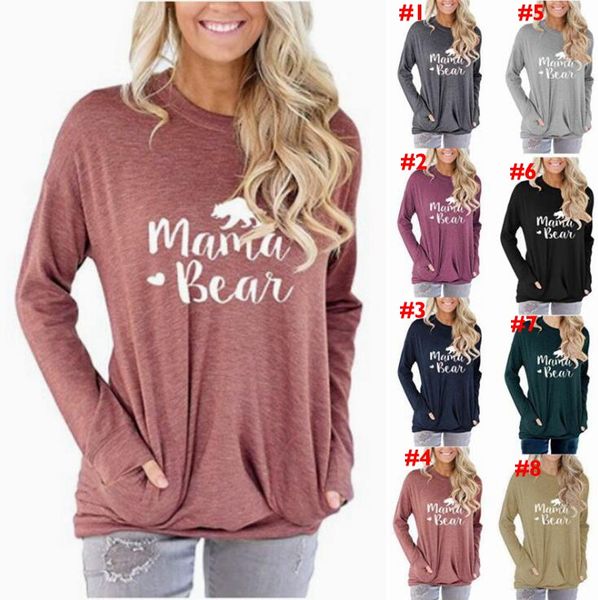 mama bear hoodie 8 colors women letter printed long sleeve casual sweatshirts solid color pocket shirt ljjo7140-1, Black
mama bear hoodie 8 colors women letter printed long sleeve casual sweatshirts solid color pocket shirt ljjo7140-1, Black